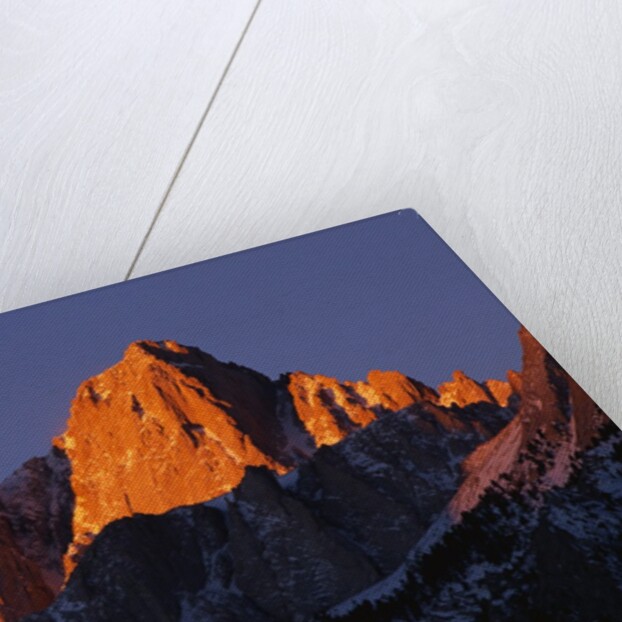 Morning Light on Mount Whitney by Anonymous