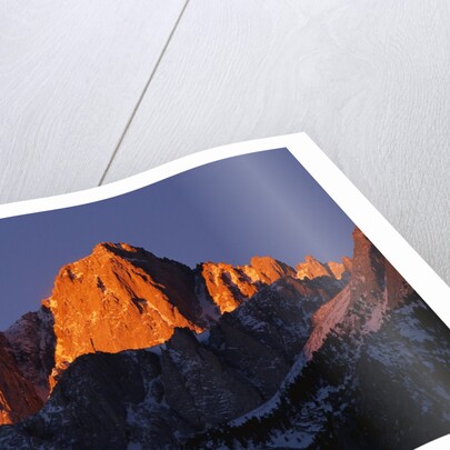 Morning Light on Mount Whitney by Anonymous