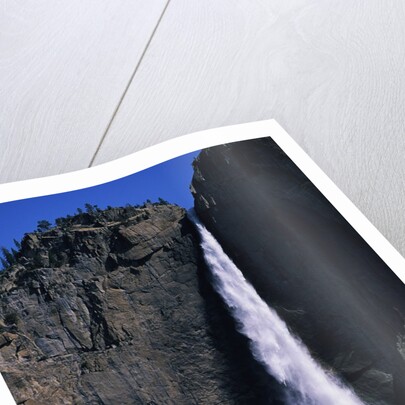 Upper Yosemite Falls During Spring Thaw by Anonymous