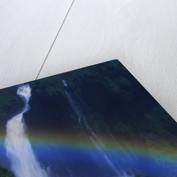 Rainbow Over Iguazu Falls by Anonymous