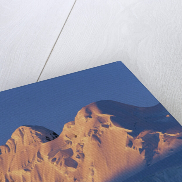 Sun Setting on Fief Mountains by Anonymous