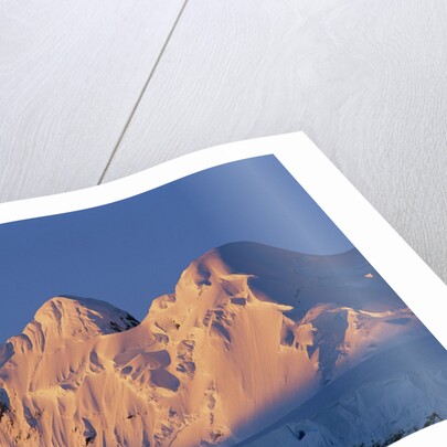 Sun Setting on Fief Mountains by Anonymous
