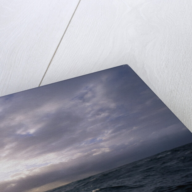 Sun Breaking Through Clouds by Anonymous