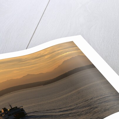 Ferry Boat in Elliot Bay by Anonymous