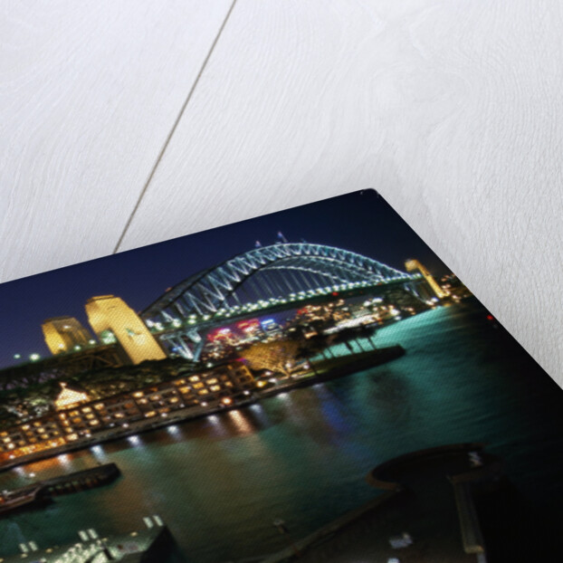 Campbells Cove and Sydney Harbour Bridge by Anonymous