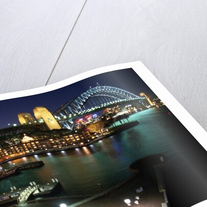 Campbells Cove and Sydney Harbour Bridge by Anonymous
