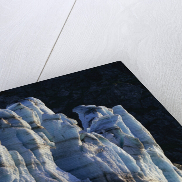 Sunset Light on Face of Lamplugh Glacier by Anonymous