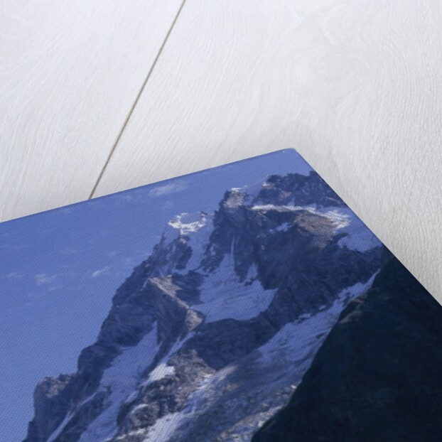 Mount Orville Above Johns Hopkins Glacier in Alaska by Anonymous