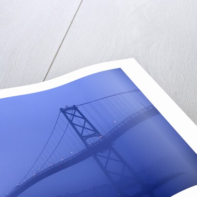 Angus McDonald Bridge in Nova Scotia by Anonymous