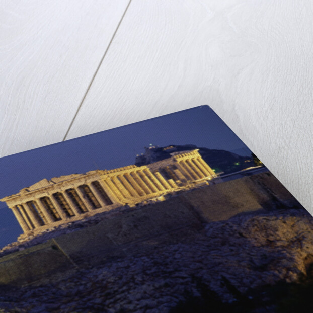 Parthenon Illuminated at Dusk by Anonymous