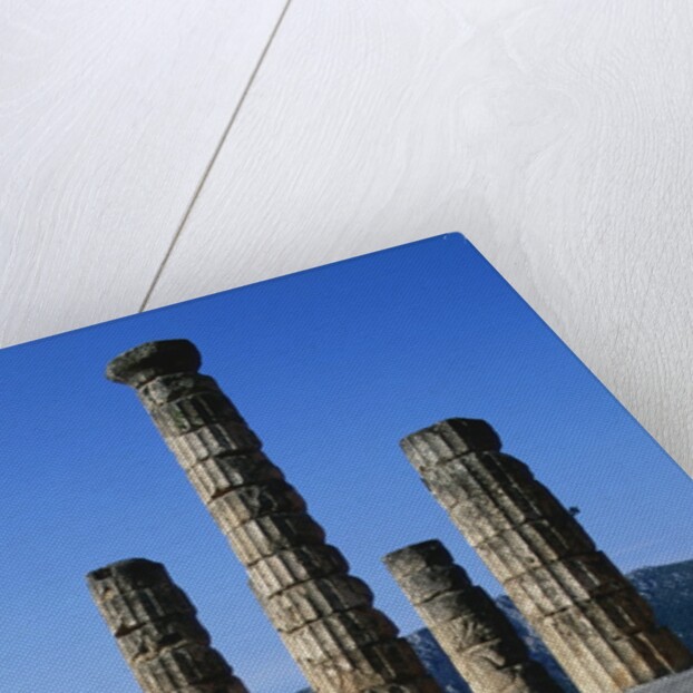 Doric Columns of the Temple of Apollo in Delphi by Anonymous