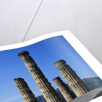 Doric Columns of the Temple of Apollo in Delphi by Anonymous