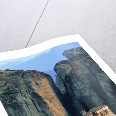 Roussanou Monastery in Greece by Anonymous