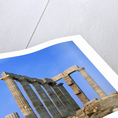 Temple of Poseidon in Greece by Anonymous
