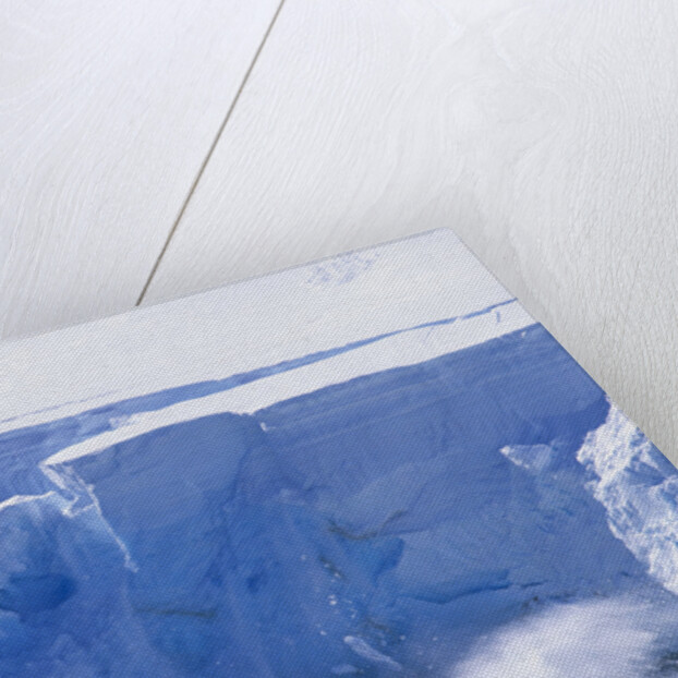 Glacier Calving Iceberg into Paradise Bay in Antarctica by Anonymous