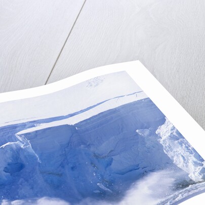 Glacier Calving Iceberg into Paradise Bay in Antarctica by Anonymous