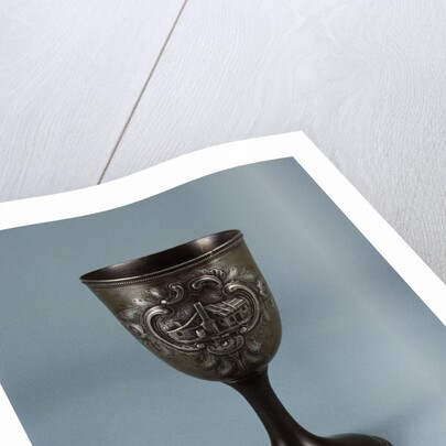 Pewter Goblet by Anonymous