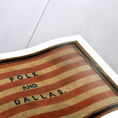 Cotton Flag Banner by Anonymous