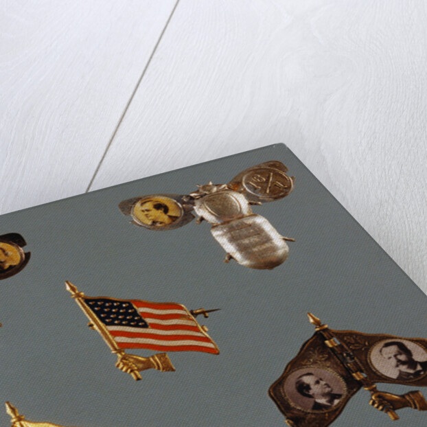 Mechanical Campaign Badges by Anonymous