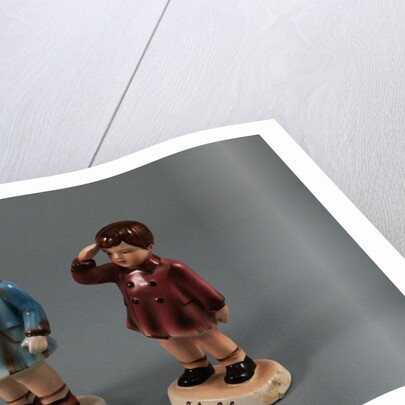 Caroline and John Kennedy, Jr., Figurines by Anonymous