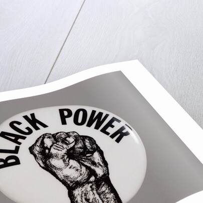 Black Power Button by Anonymous