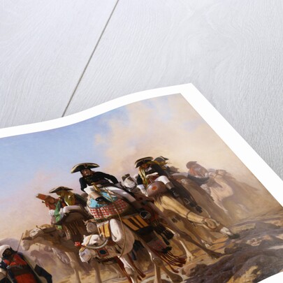 Napoleon and His General Staff in Egypt by Jean-Leon Gerome