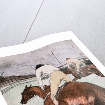 Le Jockey by Henri de Toulouse-Lautrec