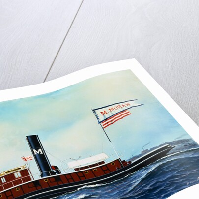 Tug Boat by Antonio Jacobsen