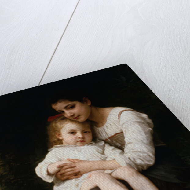 The Elder Sister by William Adolphe Bouguereau