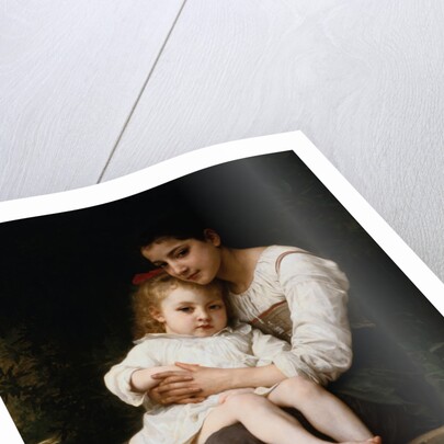 The Elder Sister by William Adolphe Bouguereau