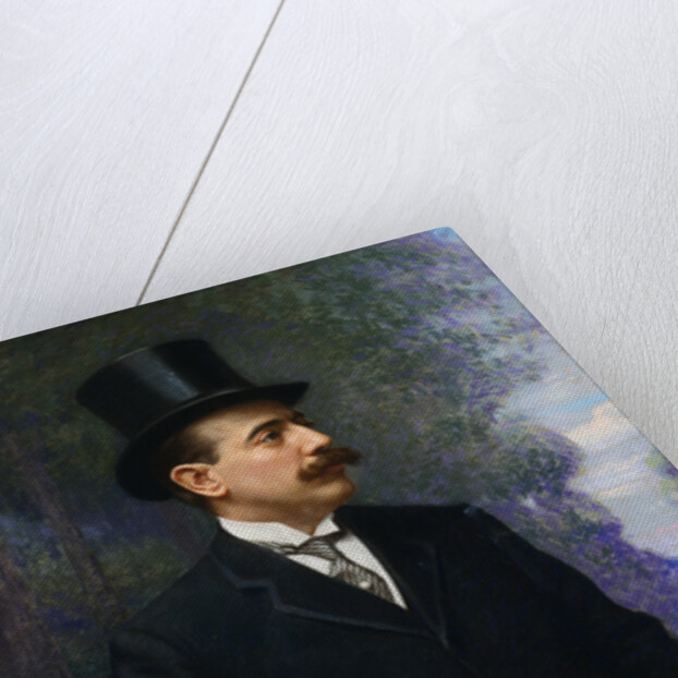 A Paisian in the Bois de Boulogne by Gaspard Felix Tournachon