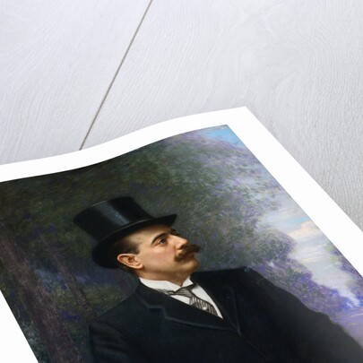 A Paisian in the Bois de Boulogne by Gaspard Felix Tournachon