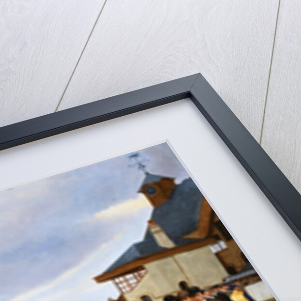 Sir Horace Farquhar's Chestnut Colt 'Nouveau Riche' in the Winner's Enclosure, Newmarket, with Sir Horace, Lord Stanley, the Trainer the Honorable George Lambton, Nearby by Isaac Cullin