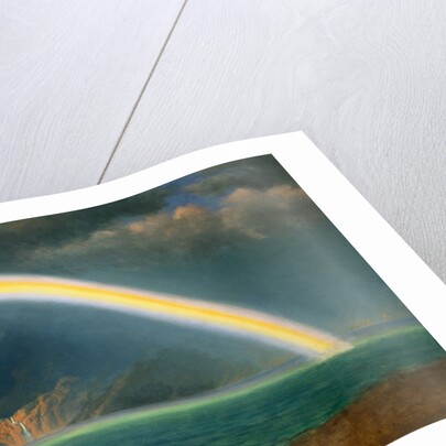 Rainbow Over Jenny Lake, Wyoming by Albert Bierstadt
