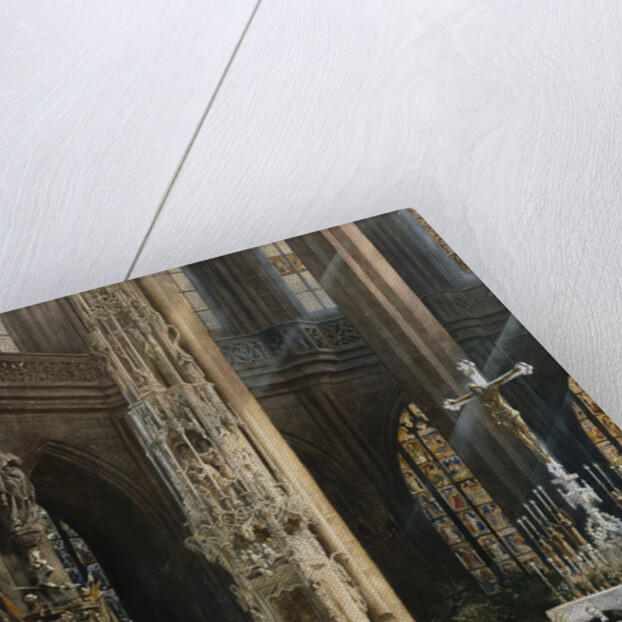 A Wedding, Jacobi Church, Nuremberg by Wilhelm Ritter