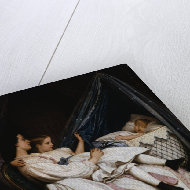 The New Arrival by Auguste Toulmouche