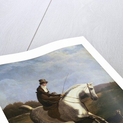 Miss Cazenove on a Grey Hunter by Jacques-Laurent Agasse