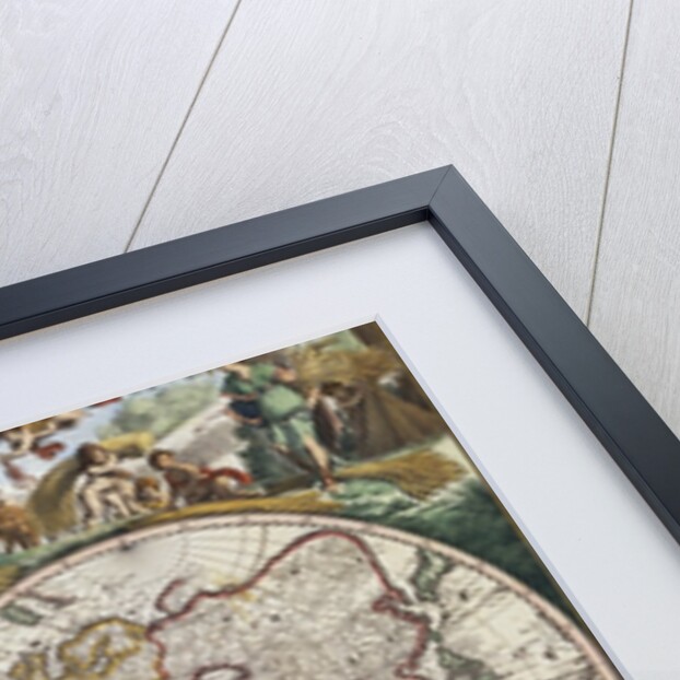 Map of the World by Frederick de Wit