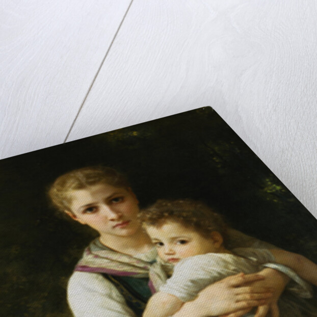 The Two Sisters by William Adolphe Bouguereau