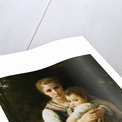 The Two Sisters by William Adolphe Bouguereau