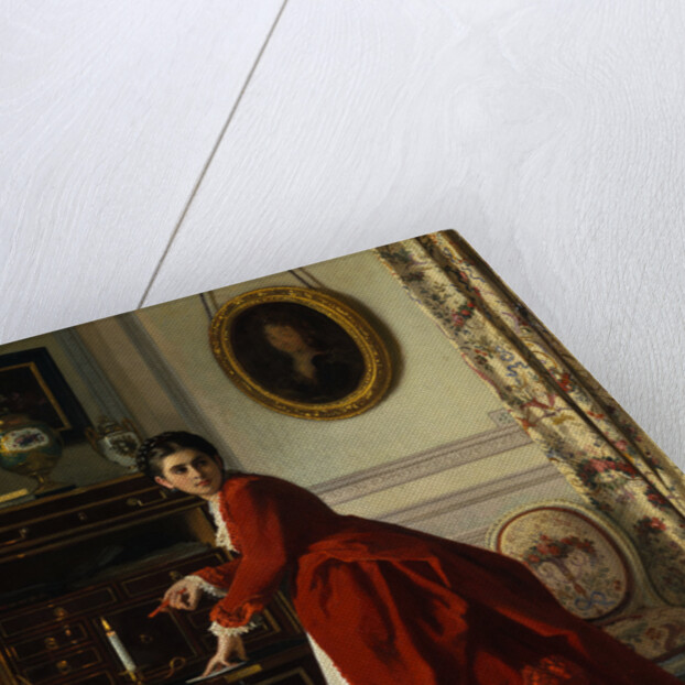 The Letter by Charles Baugniet