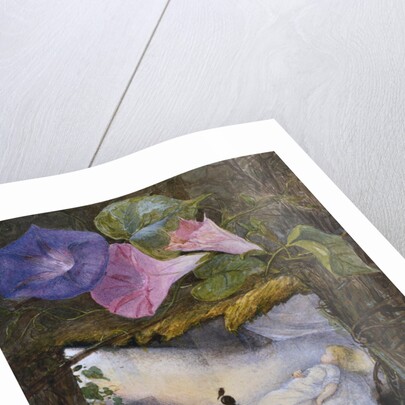 In the Hut There was Only a Bed The Sunbeam Stole in to Kiss Him by Eleanor Vere Boyle