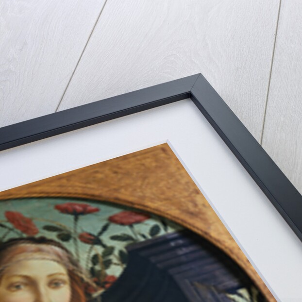 The Madonna and Child in a Niche Decorated with Roses by the Studio of Sandro Botticelli by Anonymous