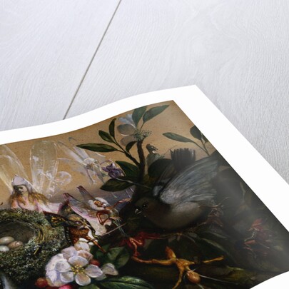 Fairies Round a Bird's Nest by John Anster Fitzgerald