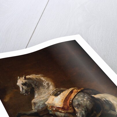 Dappled Grey Horse by Theodore Gericault