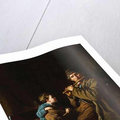 The Earnest Pupil by Eastman Johnson