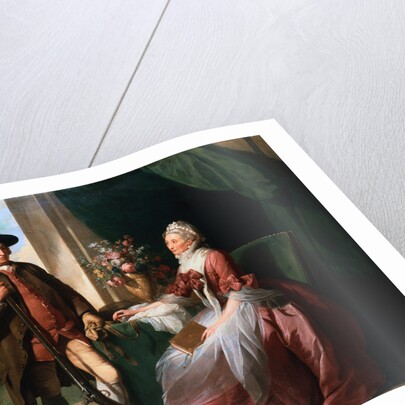 Mr. Robert Grafton and Mrs. Mary Partridge Wells Grafton by Benjamin West