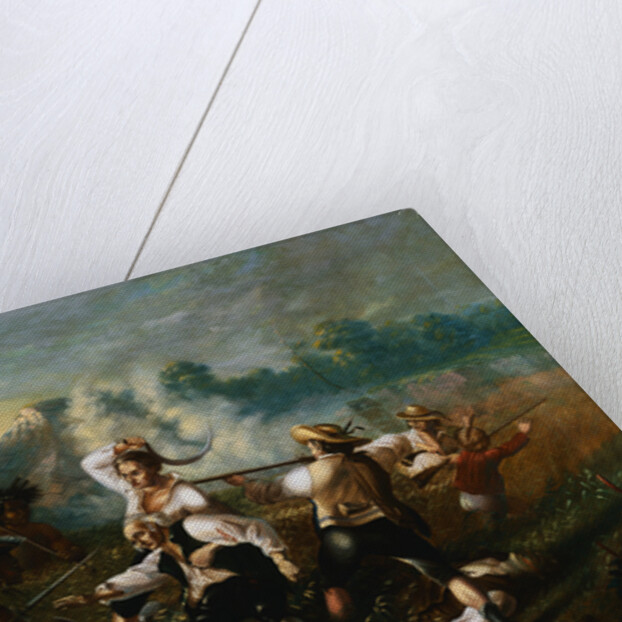 Massacre at Wyoming Valley by Charles Weimar