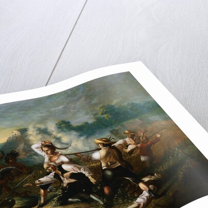 Massacre at Wyoming Valley by Charles Weimar