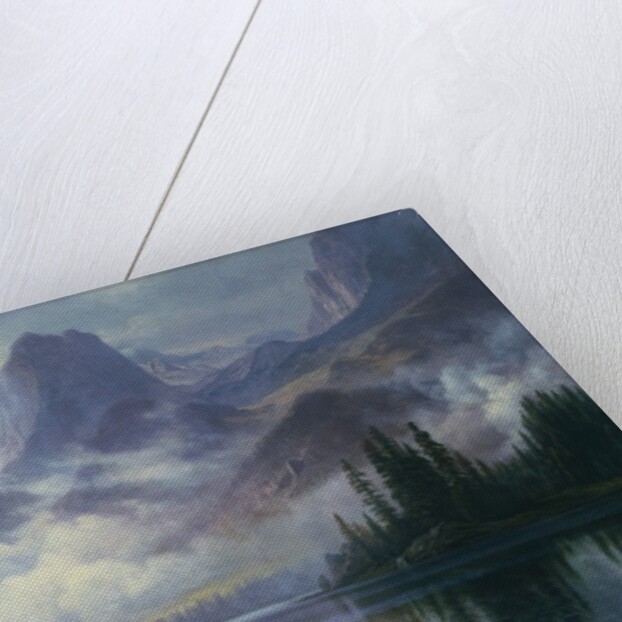 Mountain Out of the Mist by Albert Bierstadt